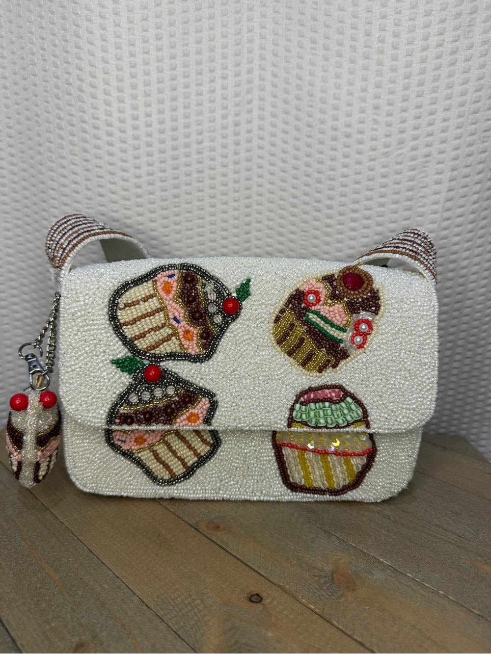 Viral Beaded Cupcake Shoulder Bag…Tjmaxx & Marshalls